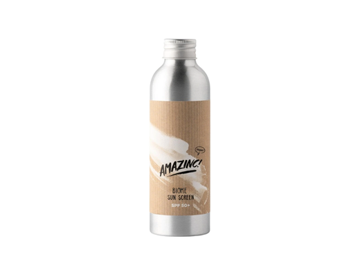 Amaizinc Biome Mineral sólarvörn SPF50+ 150 ml.