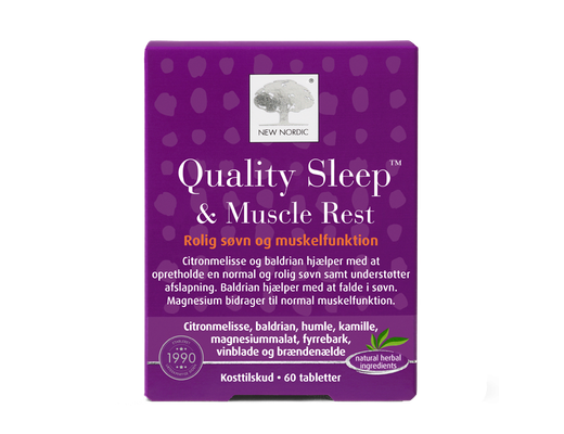 New Nordic Quality Sleep & Muscle Rest 60 stk