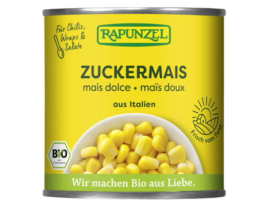Rapunzel maísbaunir í dós 340g