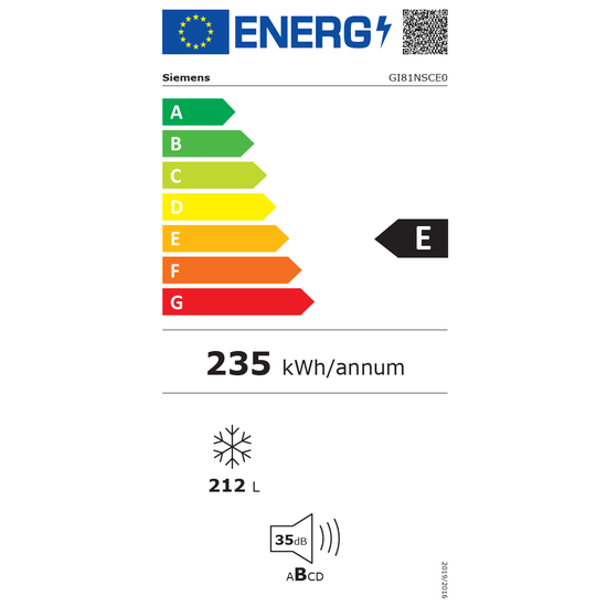 Siemens iQ500 frystisk&aacute;pur