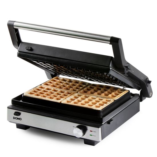 Domo 2 in 1 Grill og vöfflujárn