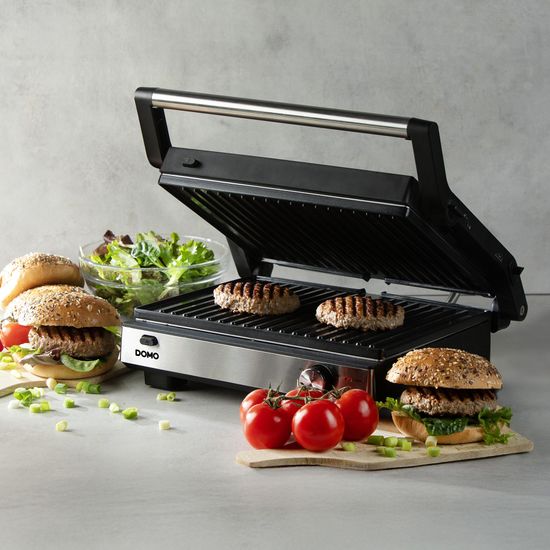 Domo 2 in 1 Grill og vöfflujárn