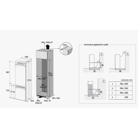 Samsung MetalCooling k&aelig;li og frystisk&aacute;pur