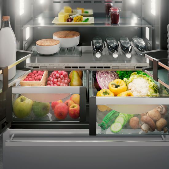 Liebherr BioFresh k&aelig;li og frystisk&aacute;pur