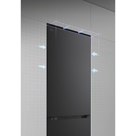 LG ThinQ DoorCooling+ K&aelig;li og frystisk&aacute;pur