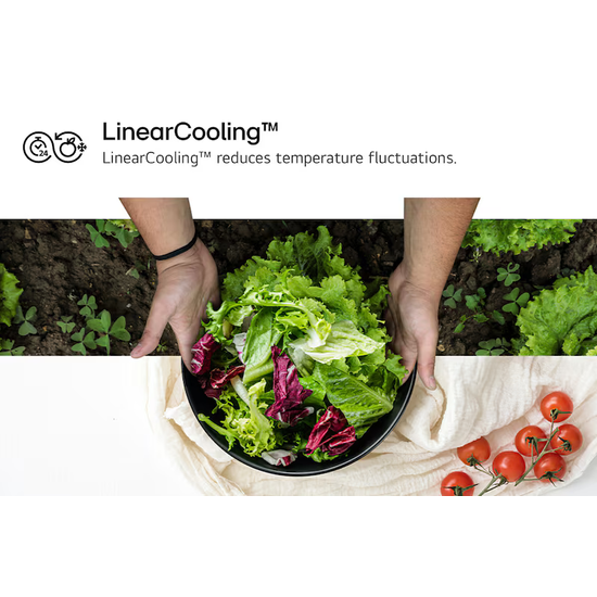 LG NatureFresh K&aelig;li og frystisk&aacute;pur