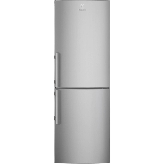 K&aelig;li- og frystisk. Electrolux 175cm st&aacute;l