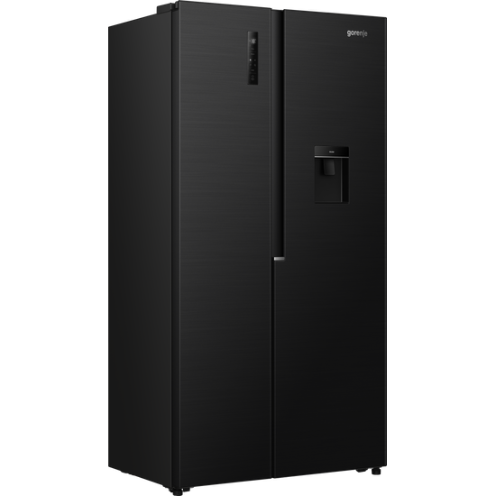 Gorenje Side-by-Side tv&ouml;faldur k&aelig;li- og frystisk&aacute;pur
