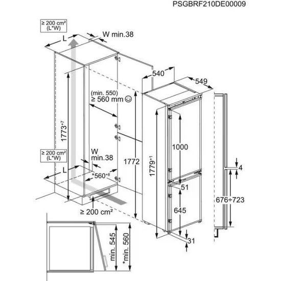 AEG TwinTech® 6000 Kæli og frystiskápur