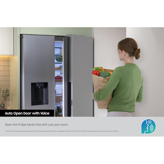 Samsung BeSpoke AutoOpen kæli og frystiskápur
