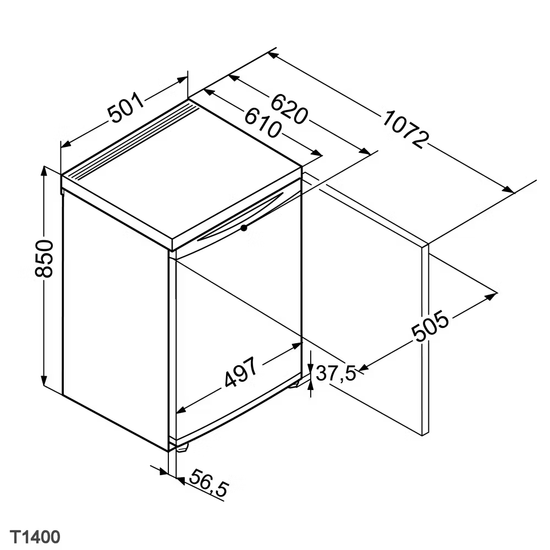 Liebherr Kæliskápur