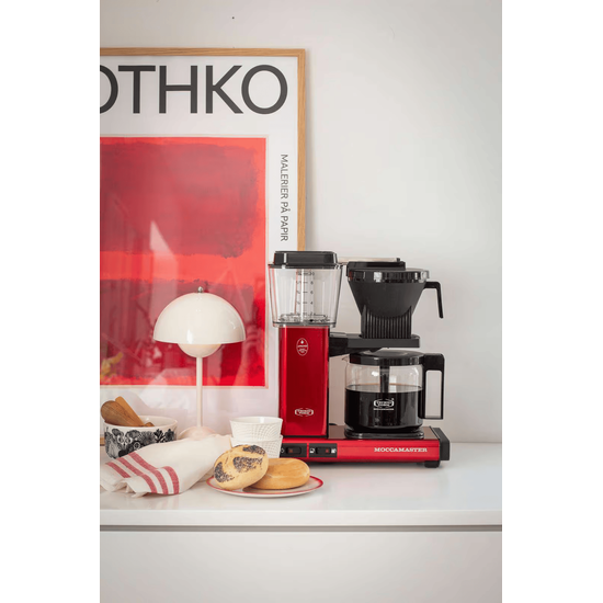 Kaffivél Moccamaster Select Red Metallic