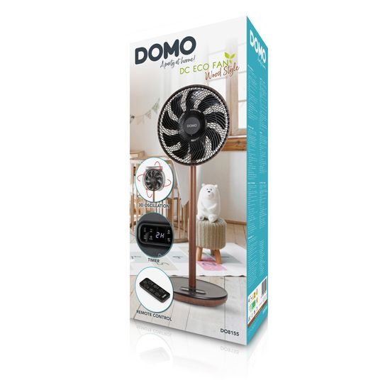 Domo 'Wood Style' DC Eco Standvifta 