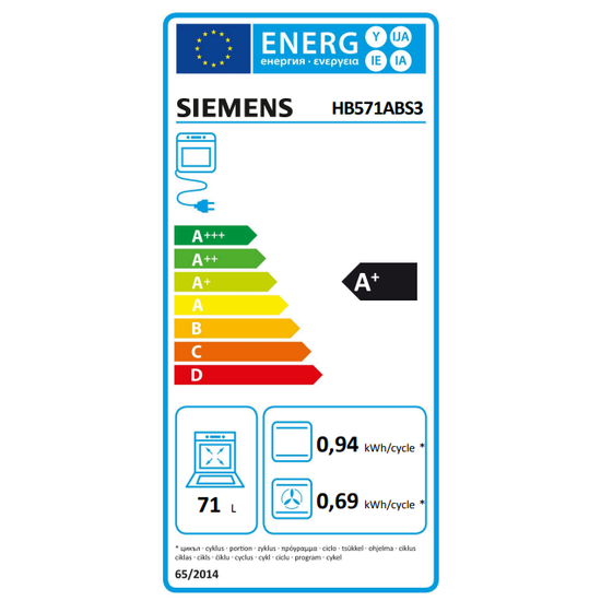 Siemens iQ300 Ofn