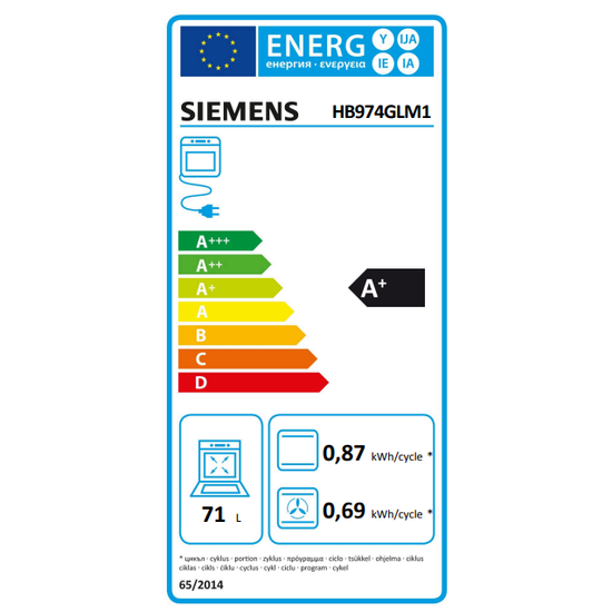 Siemens iQ700 StudioLine ofn