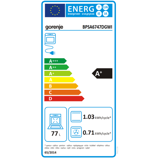 Gorenje Total Black ofn