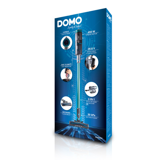 Skaftryksuga Domo Auto 28,8V