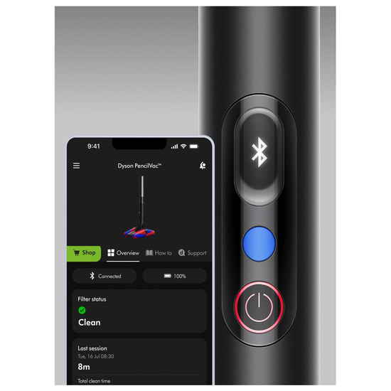 Dyson Pencilvac Fluffycones skaftryksuga