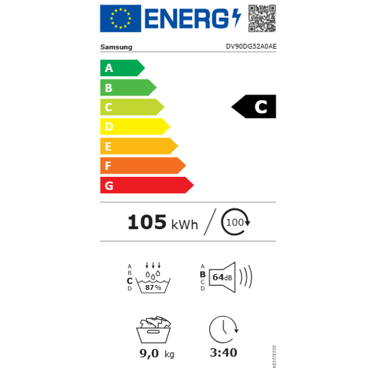 Samsung DV5000D SpaceMax&trade; &THORN;urrkari 