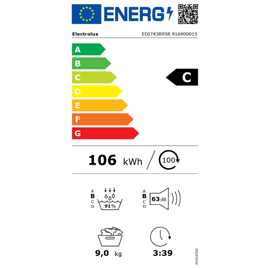 Electrolux DelicateCare 700 &thorn;urrkari