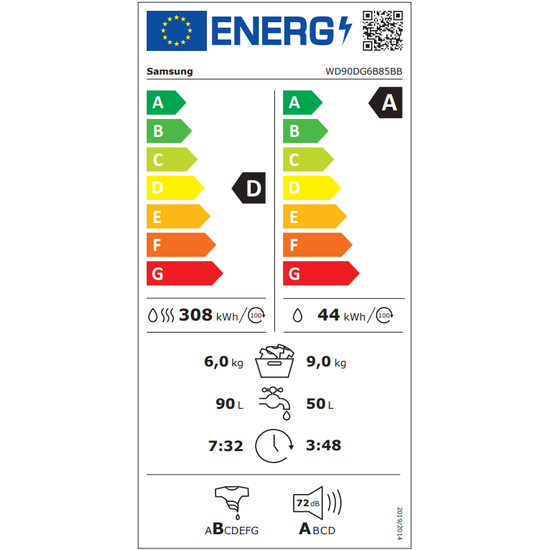 Samsung SmartThings AI Wash þvottavél með þurrkara
