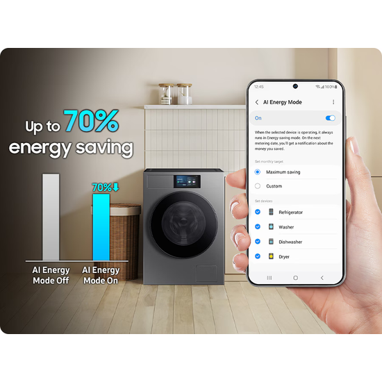Samsung Bespoke Serie 9 AI Þvottavél