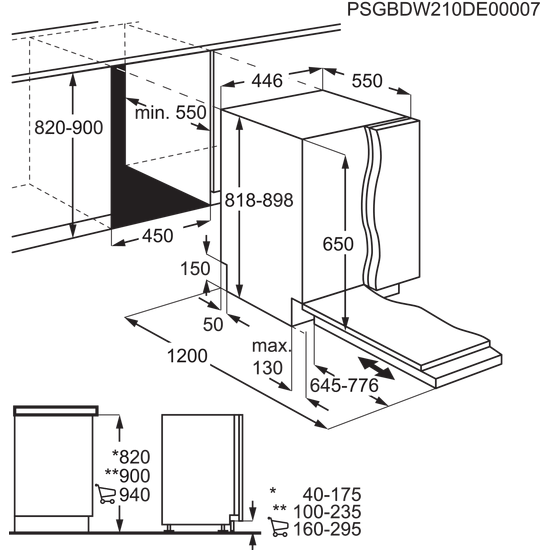 AEG GlassCare 7000 upp&thorn;vottav&eacute;l