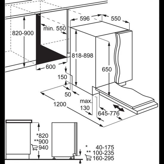 AEG SmartSelect 6000 Upp&thorn;vottav&eacute;l
