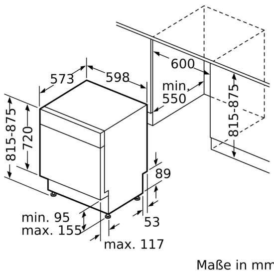 Bosch Series 4 Uppþvottavél