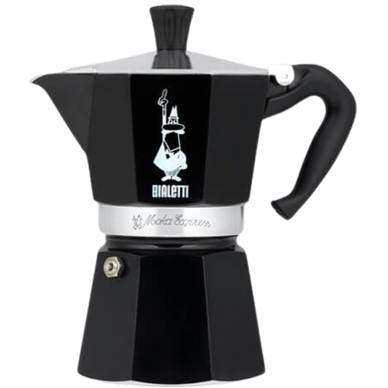 Bialetti Mokka Express 3 bolla svart