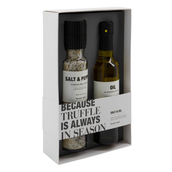 Gjafasett Trufflu - ol&iacute;a og salt
