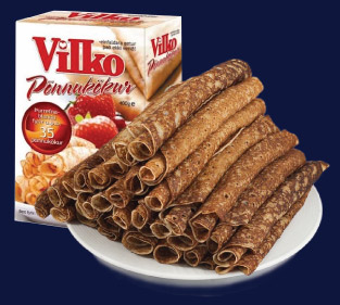 Pönnukökubakstur með Vilko
