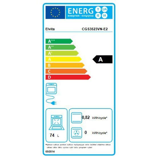 Elvita Eldavél 50cm