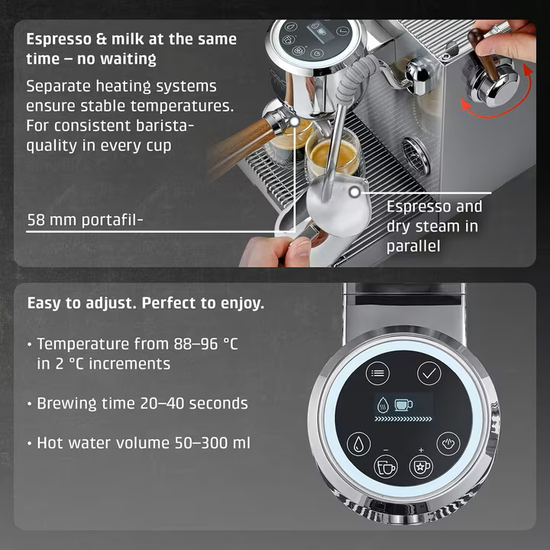 Caso Espresso Gourmet Advanced kaffiv&eacute;l