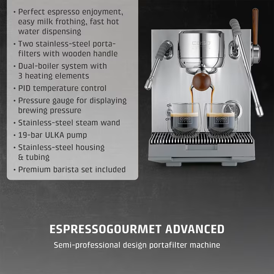 Caso Espresso Gourmet Advanced kaffiv&eacute;l