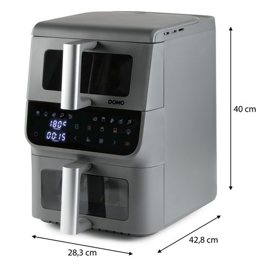 Domo 'Double Fry Vertical' Air Fryer 