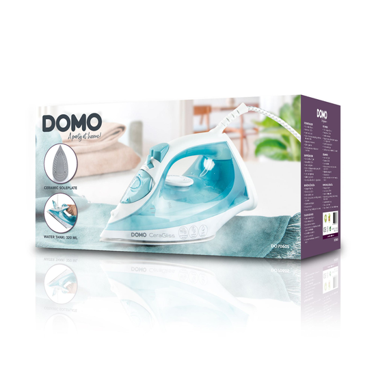 Domo CeraGliss gufustraujárn