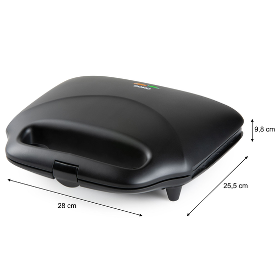 Samlokugrill Domo XL svart 900W