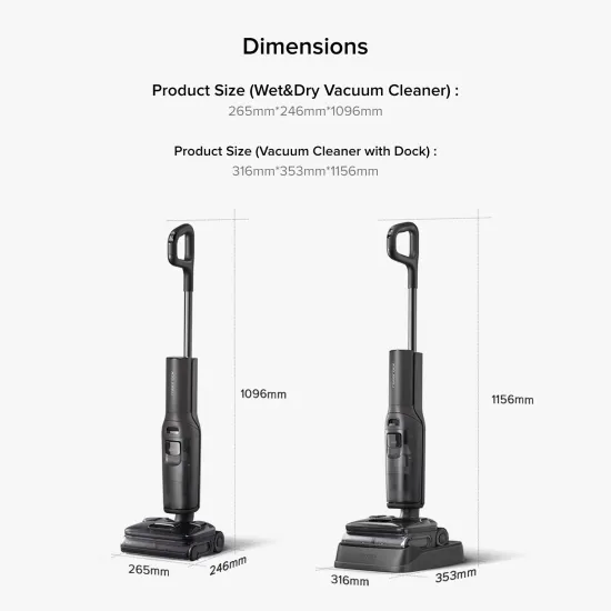 Roborock F25 Ultra Wet&Dry Sk&uacute;ringav&eacute;l og ryksuga