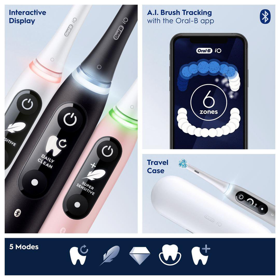 Oral B iO6S Rafmagnstannbursti 