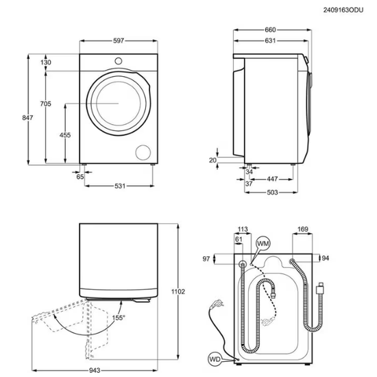 AEG PowerCare 8000 &THORN;vottav&eacute;l 
