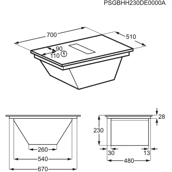 AEG Bridge 6000 Spanhellubo&eth; me&eth; viftu